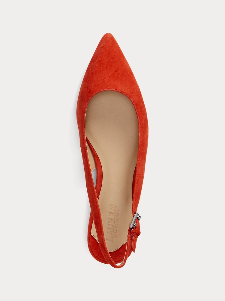 Lauren Ralph Lauren Londyn Flat Slingback Shoes - Image 4 of 4