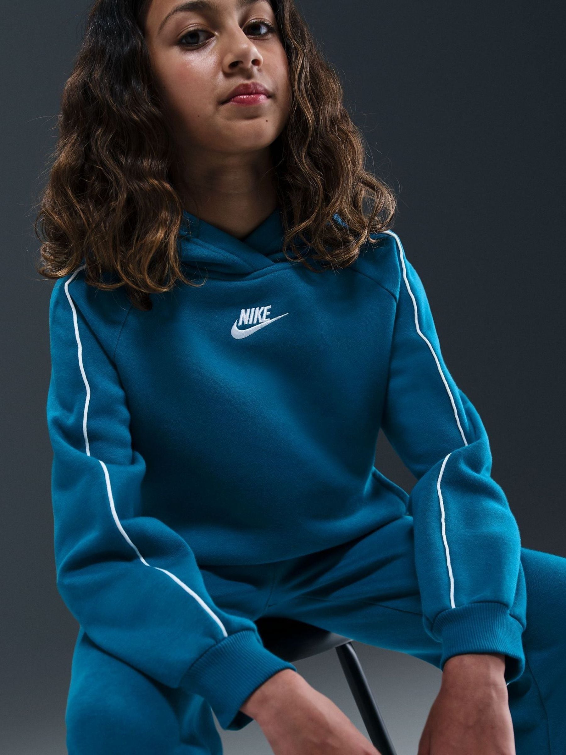 blue womens nike tracksuit