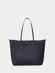 Lauren Ralph Lauren Blue Keaton Nylon Tote Bag - Image 1 of 7