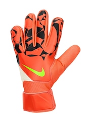 Nike Orange Match Goalkeeper Football Gloves - Image 1 of 2