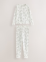 Monochrome Long Sleeve Gift Wrap Pyjamas - Image 5 of 9