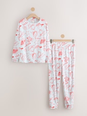 Blue Cosy Season Long Sleeve Pyjamas - Image 1 of 5