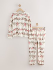 Oatmeal Wreath - Weicher, langärmeliger Pyjama - Bild 1 von 5