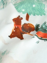 Green Christmas Hamish The Highland Cow Long Sleeve Pyjamas - Image 2 of 3