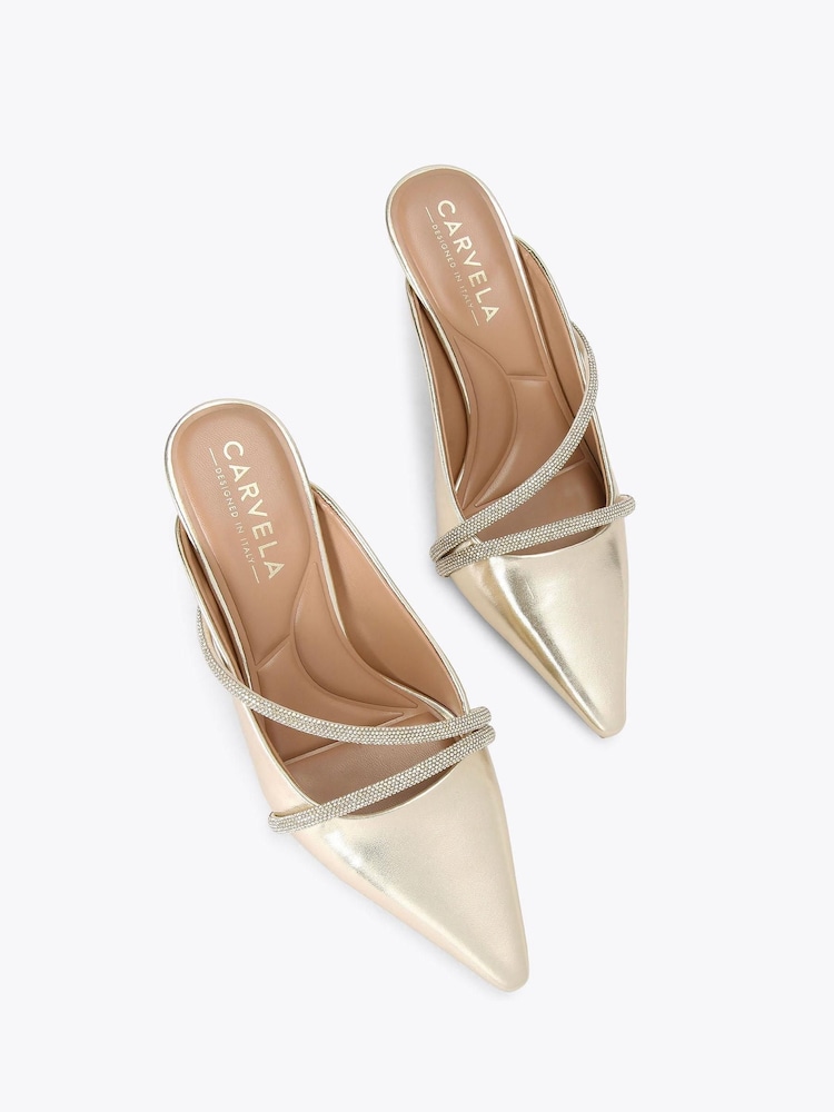 zlata (barva); zlato - Natikači Carvela Paparazzi Mule - Slika 2 iz 4 zlata (barva); zlato - Natikači Carvela Paparazzi Mule - Slika 2 iz 4