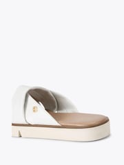 Carvela Comfort Gold Vita Cross Strap Sandals - Image 4 of 4