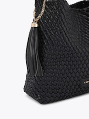 Carvela Black Verona Weave Shoulder Bag - Image 3 of 3