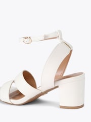KG Kurt Geiger Cream Astrid Sandals - Image 3 of 4