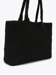 Carvela Black Verona Weave Tote Bag - Image 3 of 4