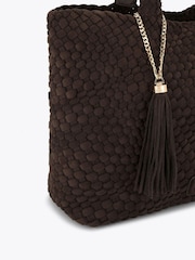 Carvela Black Verona Weave Tote Bag - Image 4 of 4