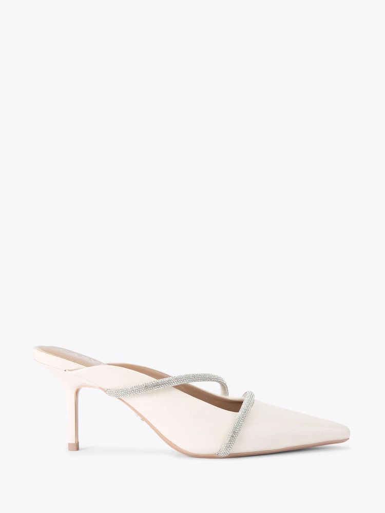 Cream - Natikači Carvela Paparazzi Mule - Slika 1 iz 4 Cream - Natikači Carvela Paparazzi Mule - Slika 1 iz 4
