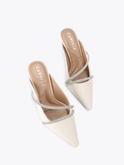 Carvela  Paparazzi Mule Court Shoes - Image 2 of 4