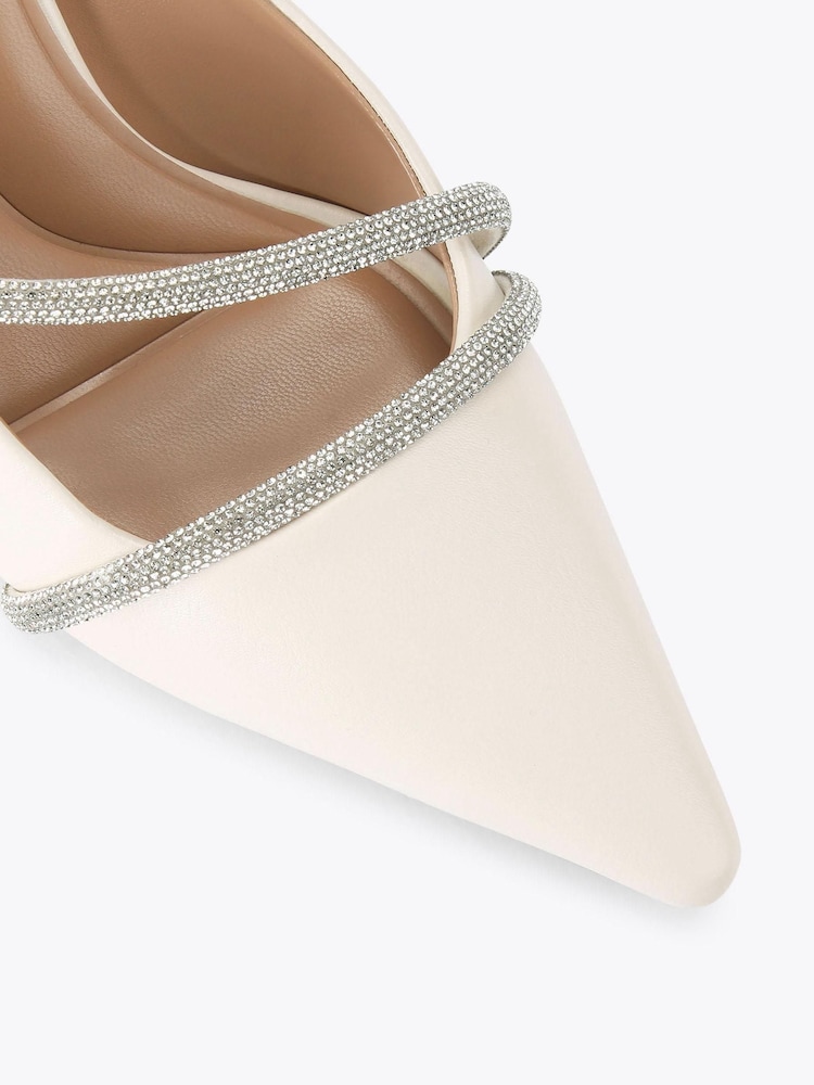 Cream - Natikači Carvela Paparazzi Mule - Slika 4 iz 4 Cream - Natikači Carvela Paparazzi Mule - Slika 4 iz 4