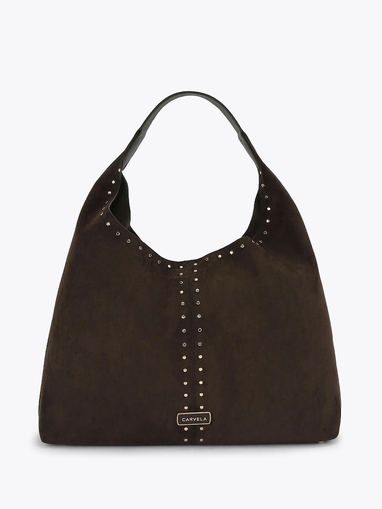 Carvela Cinzia Studded Shoulder Bag - Image 1 of 4