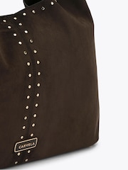 Carvela Cinzia Studded Shoulder Bag - Image 4 of 4