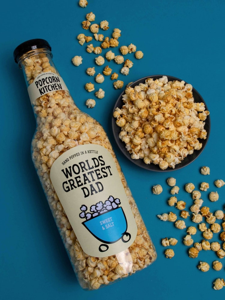 Popcorn Kitchen Giant World Greatest Dad Sweet & Salt Popcorn Gift - Image 1 of 4