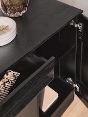 Black Ritz Solid Mango Console Dressing Table - Image 3 of 10