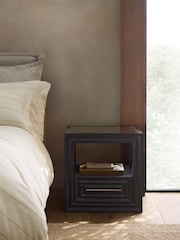Black Ritz Solid Mango Bedside Table - Image 1 of 8