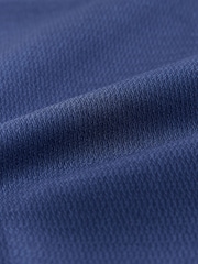 Sapphire Blue Slim Fit Easy Care Textured Single Cuff Smart Shirt - Image 3 of 3