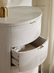 Light Natural Mia Oak Effect Chest of Drawers - Image 3 of 8