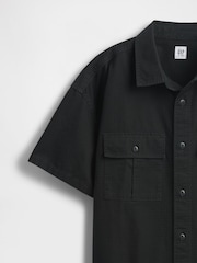 Gap Black Ripstop Utility Shirt (4-13yrs) - Image 5 of 5