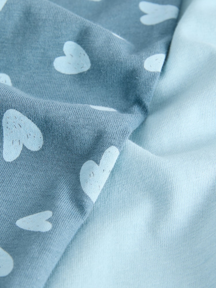 Blue Heart Short Sleeve Pyjamas - Image 3 of 3 Blue Heart Short Sleeve Pyjamas - Image 3 of 3