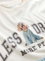 Blue Charlie The Cockapoo Jersey Short Sleeve Pyjamas - Image 10 of 11