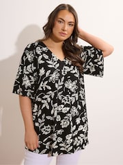 Evans Angel Sleeve Pleated Top - Image 1 of 5