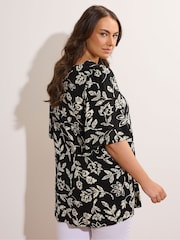 Evans Angel Sleeve Pleated Top - Image 3 of 5