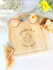 Personalised Chick Egg & Toast Board by PMC - Image 2 of 3
