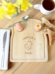 Personalised Chick Egg & Toast Board by PMC - Image 3 of 3