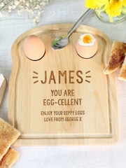 Personalised Egg & Toast Board by PMC - Image 1 of 3