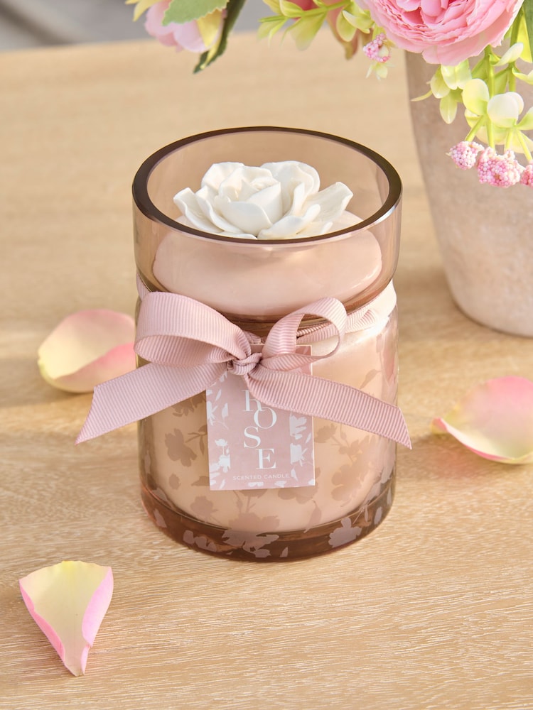 Vintage Rose Vintage Rose 1 Wick Decorative Candle - Image 2 of 4