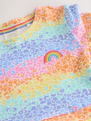 Little Bird by Jools Oliver Rainbow Short Sleeve Skater Dress - Bild 3 von 4