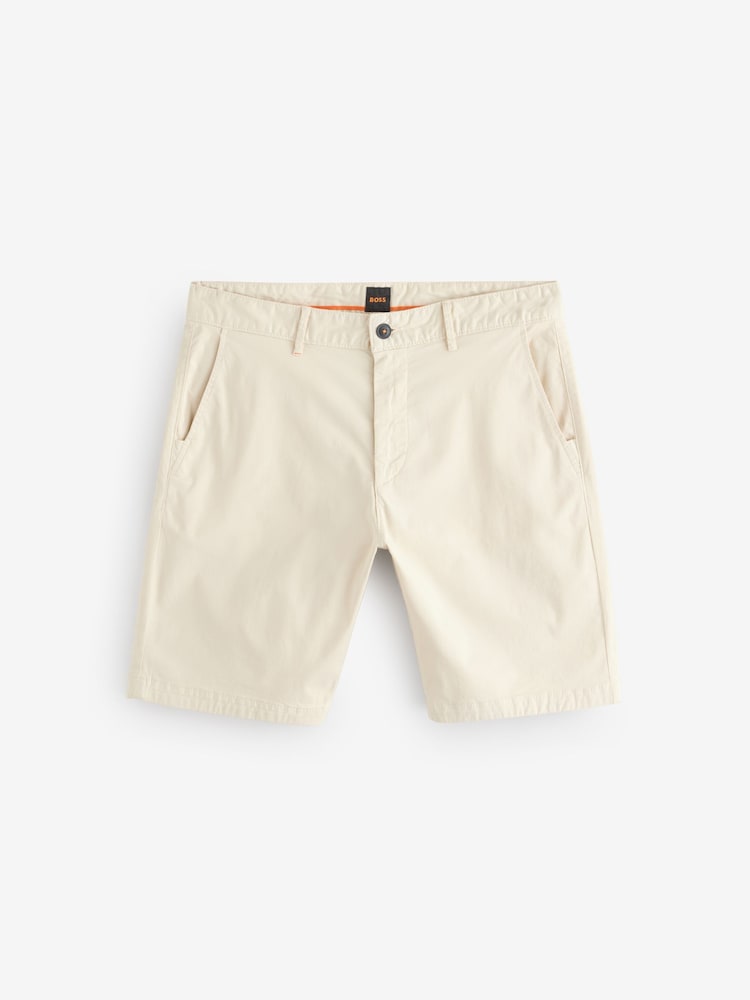 BOSS Yellow Slim Fit Chino Shorts - Image 1 of 1