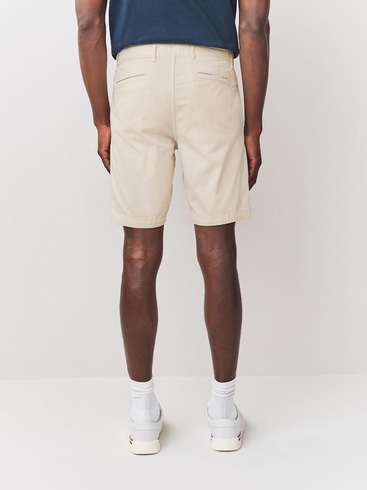 Amarelo - BOSS Chino shorts Slim Fit - Imagem 2 de 6