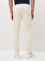 BOSS Cream Slim Fit Chino Trousers - Image 2 of 6