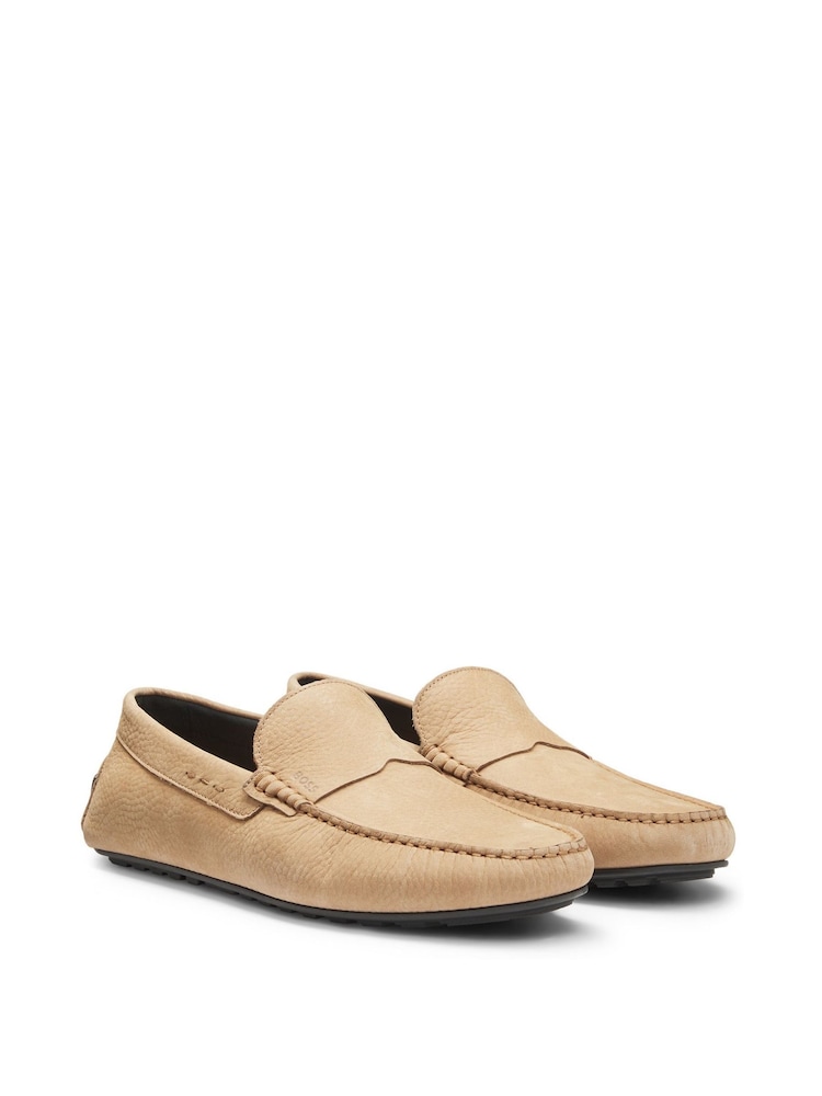 بني - BOSS Noel Loafer Shoes - صورة 1 من 2