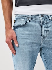 BOSS Blue Onyx Tapered Fit Denim Jeans - Image 4 of 6