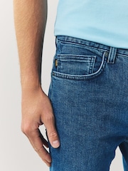 BOSS Blue Slim Fit Delaware Stretch Jeans - Image 4 of 7