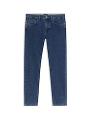 BOSS Blue Slim Fit Delaware Stretch Jeans - Image 6 of 7