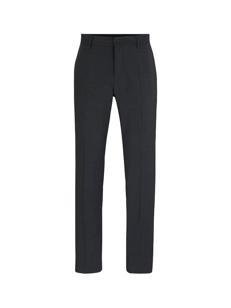 BOSS Grey Slim Fit Genius Suit Trousers - Image 1 of 1
