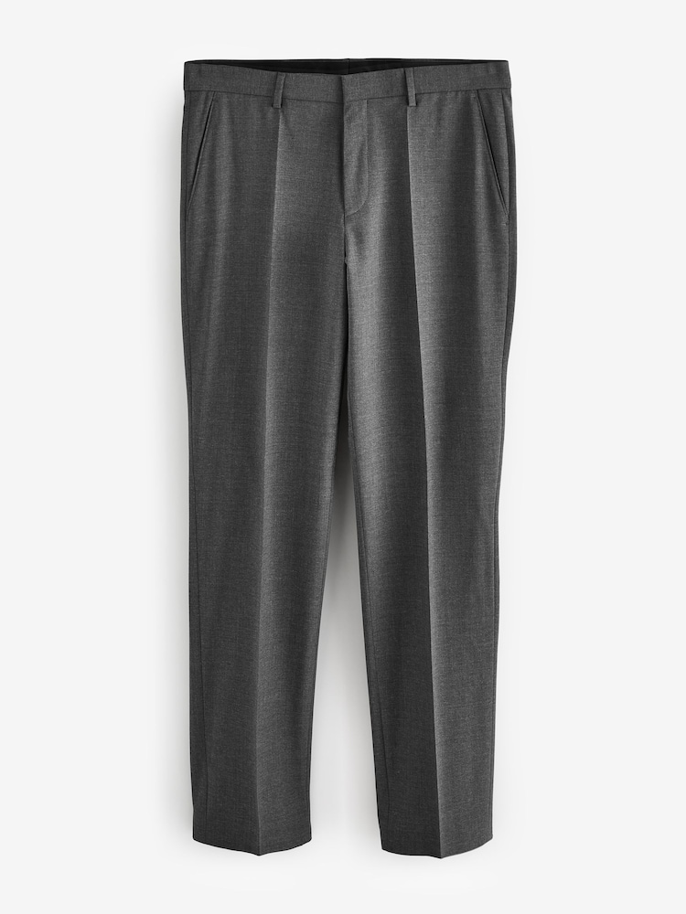 BOSS Grey Regular FIt Leon Suit Trousers - Image 1 of 1