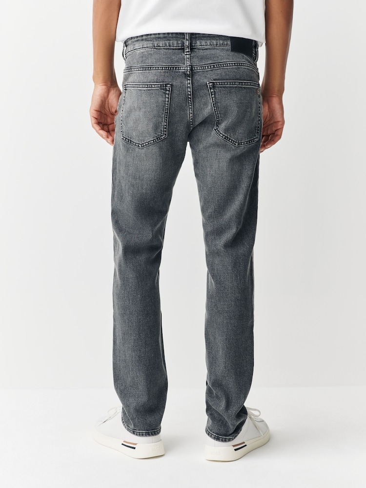 Calça Jeans BOSS Slim Fit Delaware Stretch - Imagem 2 de 6