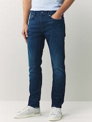BOSS Blue Slim Fit Delaware Stretch Jeans - Image 1 of 5