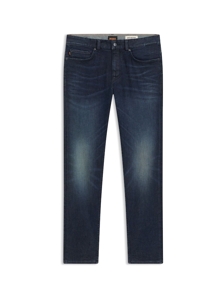 BOSS Blue Slim Fit Delaware Stretch Jeans - Image 5 of 5 BOSS Blue Slim Fit Delaware Stretch Jeans - Image 5 of 5