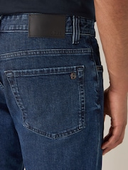 BOSS Blue Regular Fit Maine Stretch Denim Jeans - Image 5 of 7