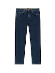BOSS Blue Regular Fit Maine Stretch Denim Jeans - Image 6 of 7