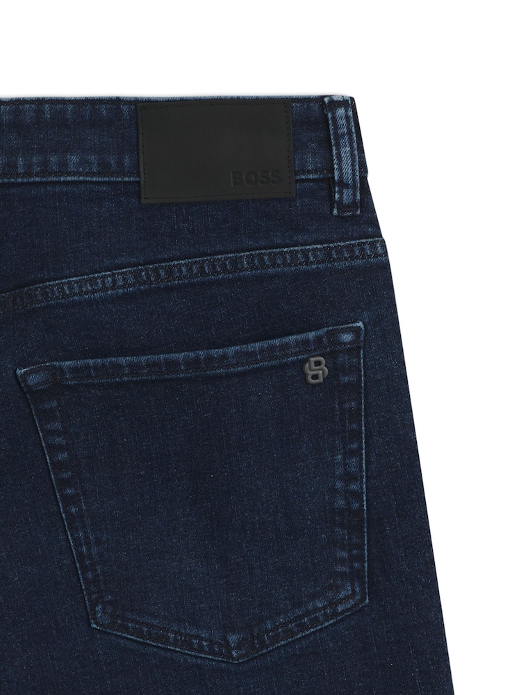 BOSS Blue Regular Fit Maine Stretch Denim Jeans - Image 7 of 7 BOSS Blue Regular Fit Maine Stretch Denim Jeans - Image 7 of 7