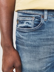 BOSS Light Blue Delaware Slim Fit Denim Jeans - Image 4 of 6